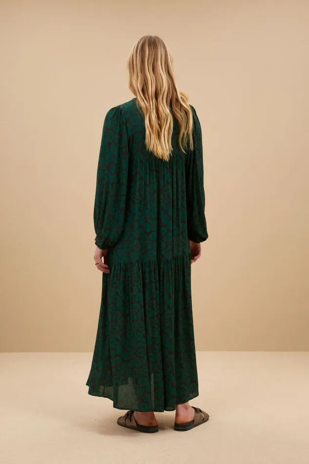 ByBar Jurken Vrouwelijk Hayley Spotted Dress Spotted Print