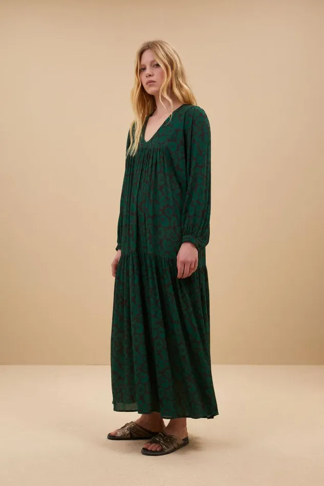 ByBar Jurken Vrouwelijk Hayley Spotted Dress Spotted Print