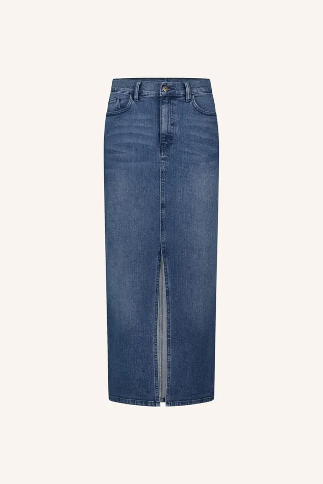 ByBar Rokken Vrouwelijk Sis Denim Skirt Denim ByBar Rokken Vrouwelijk Sis Denim Skirt Denim