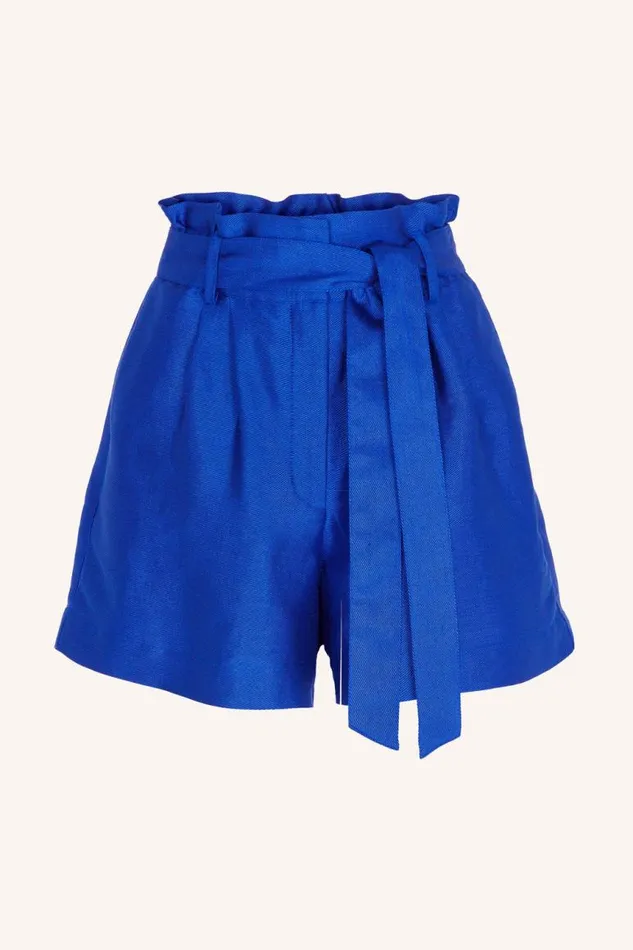ByBar Shorts Vrouwelijk Judy Gloss Short Kingsblue ByBar Shorts Vrouwelijk Judy Gloss Short Kingsblue