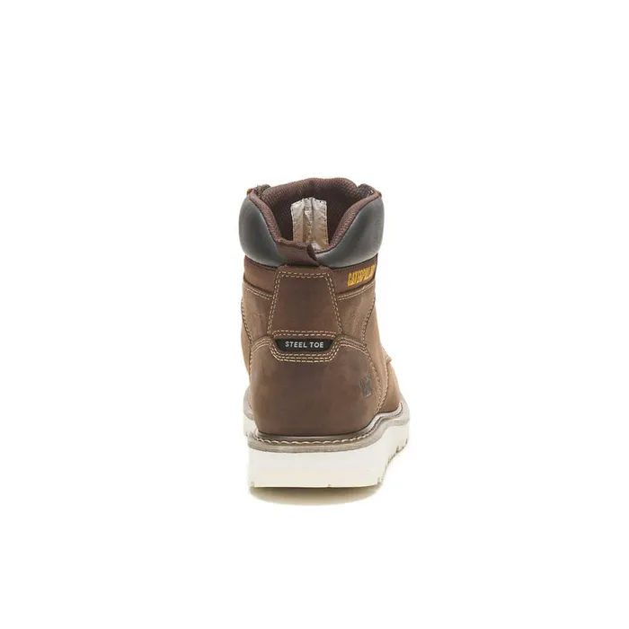 Calibrate Steel Toe Work Boot Khaki Men Cat Footwear Boots