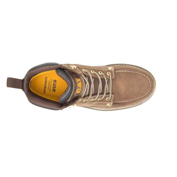 Calibrate Steel Toe Work Boot Khaki Men Cat Footwear Boots