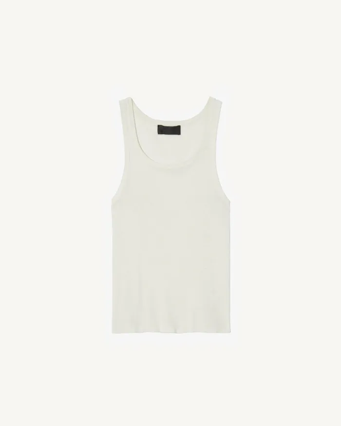 CALIDA KNIT TANK Dark Navy Women Nili Lotan Tops