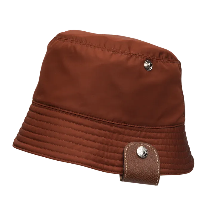 Caps and hats Longchamp Women Reversible bucket hat ChestnutTomato