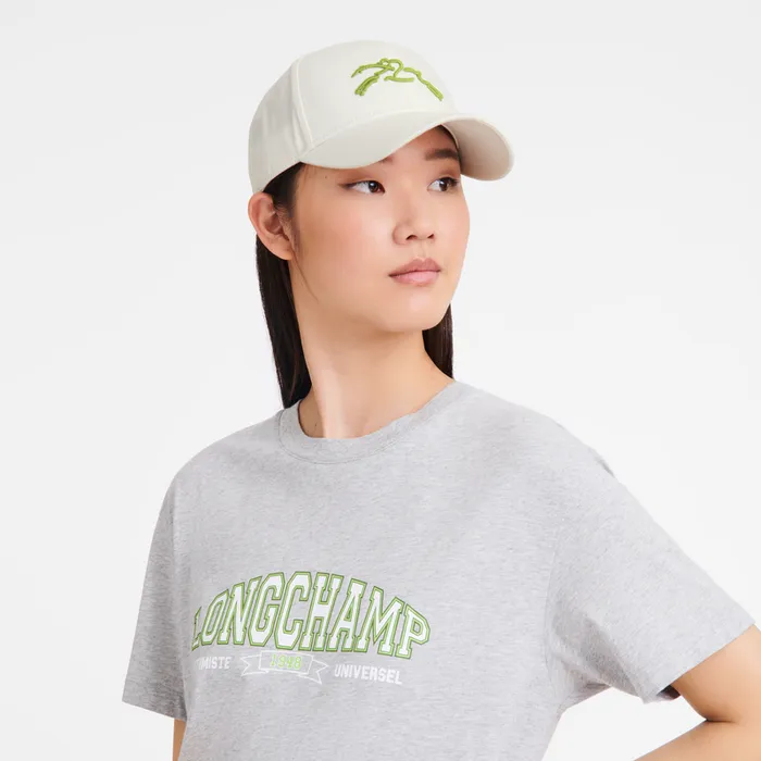 Caps and hats Longchamp Women Solid cap White