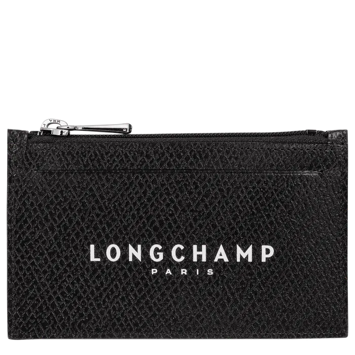 Cardholders and Coin purses Le Roseau Essential Coin purse Black Longchamp WomenMen Cardholders and Coin purses Le Roseau Essential Coin purse Black Longchamp WomenMen