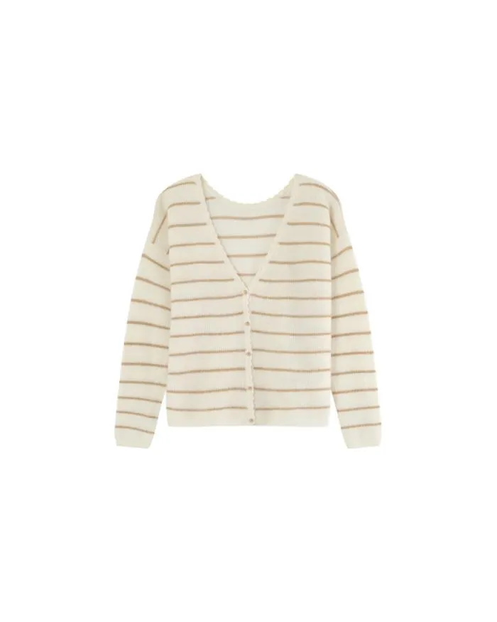 CARDIGAN ECRU MADISSON Shop Grace and Mila Cardigans