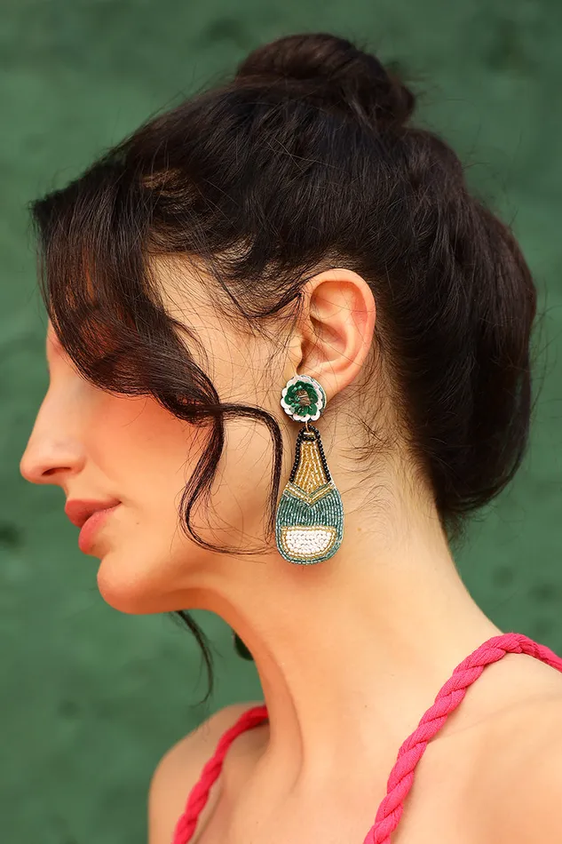 Champagne Earrings Women Jewelry America and Beyond