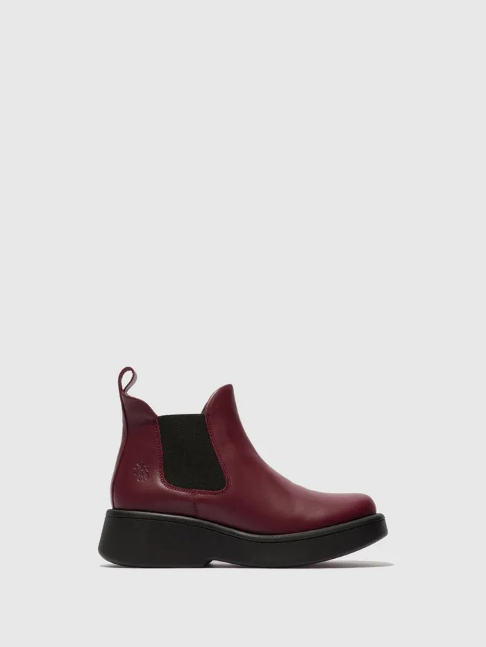 Chelsea Ankle Boots MULK159FLY WINE Women Fly London Ankle Boots