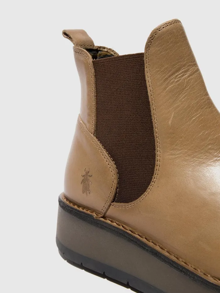 Chelsea Ankle Boots RAWI131FLY TAUPE Women Fly London Ankle Boots
