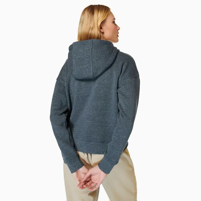 Circle Outside Hoody Navy Heather Women Merrell Tops Circle Outside Hoody Navy Heather Women Merrell Tops