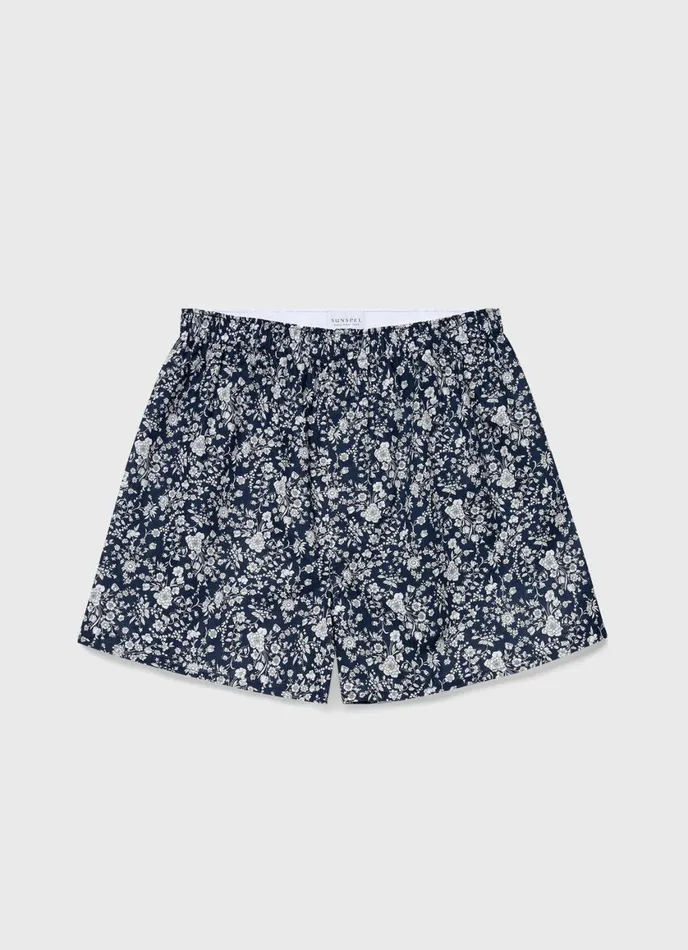 Classic Boxer Shorts In Liberty Fabric Summer Bloom Men SUNSPEL Boxer Shorts