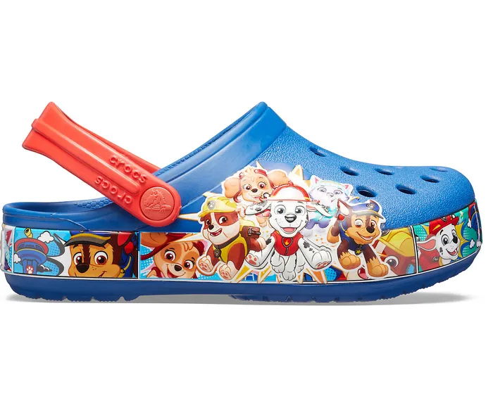 Clogs GirlsBoys Kids Crocs Fun Lab Paw Patrol Band Clog Blue Jean Crocs