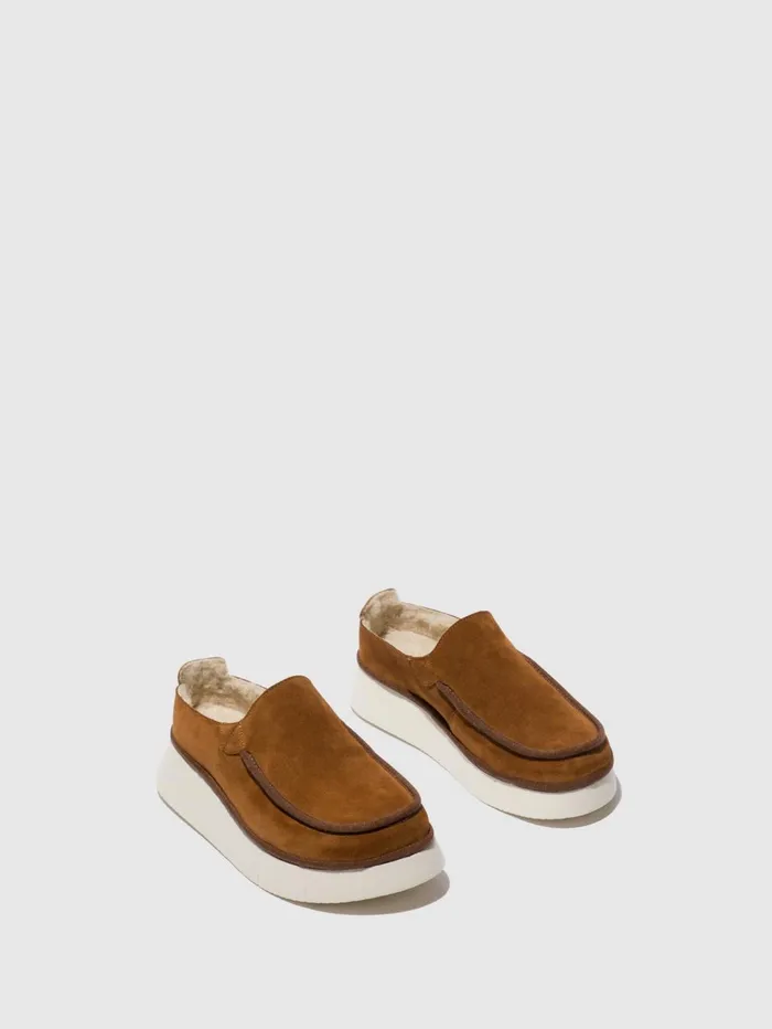 Closed Shoes CEZE361FLY COGNAC Women Fly London Shoes