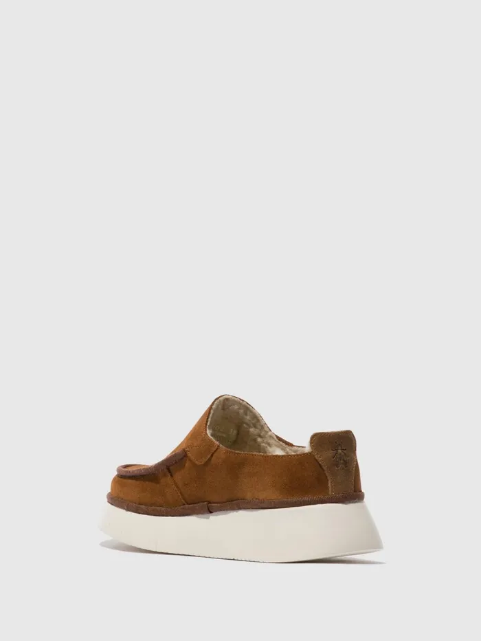 Closed Shoes CEZE361FLY COGNAC Women Fly London Shoes