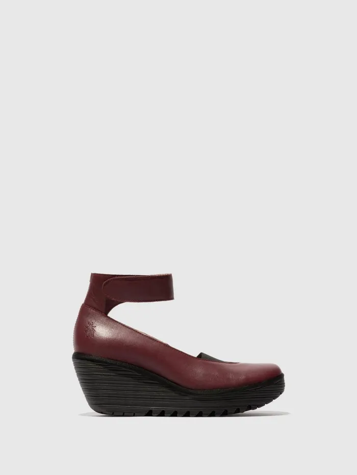 Closed Shoes YOUS529FLY WINE Women Fly London Shoes
