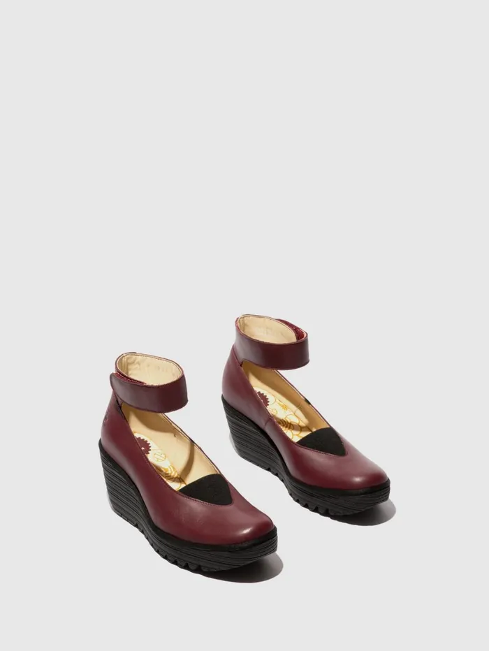 Closed Shoes YOUS529FLY WINE Women Fly London Shoes