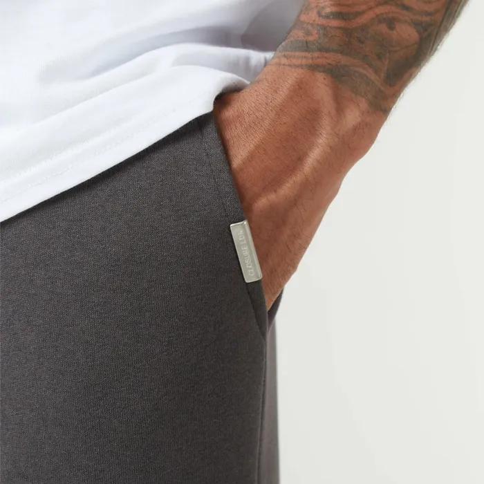 Closure London 2Pack Relaxed Fit Open Hem Joggers Dark Grey Grey Marl Men Pants