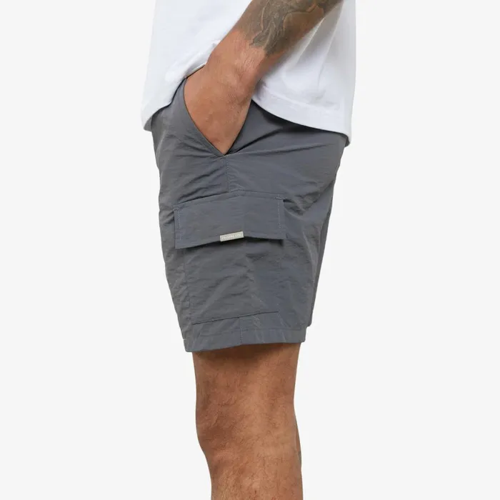 Closure London Cargo Pocket Swimshort Grey Men Shorts