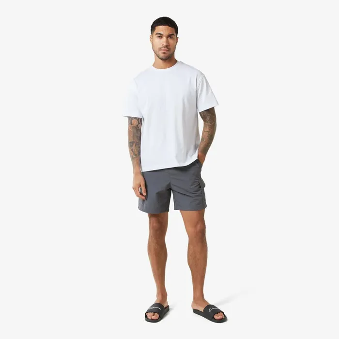 Closure London Cargo Pocket Swimshort Grey Men Shorts