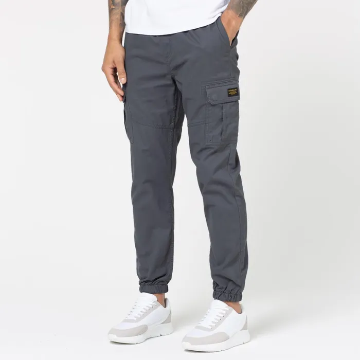 Closure London Classic Utility Cargo Pant Charcoal Men Cargos