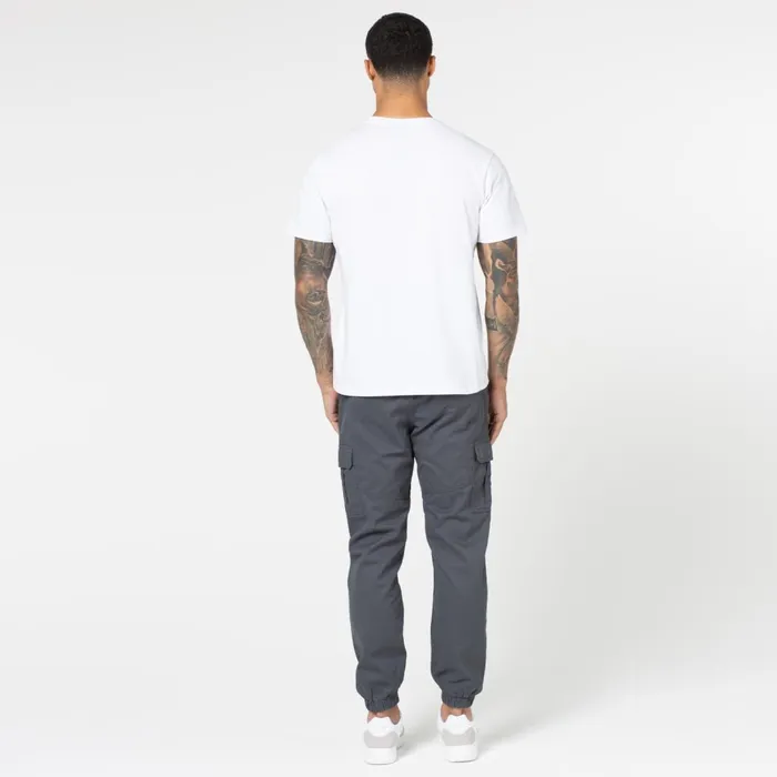 Closure London Classic Utility Cargo Pant Charcoal Men Cargos