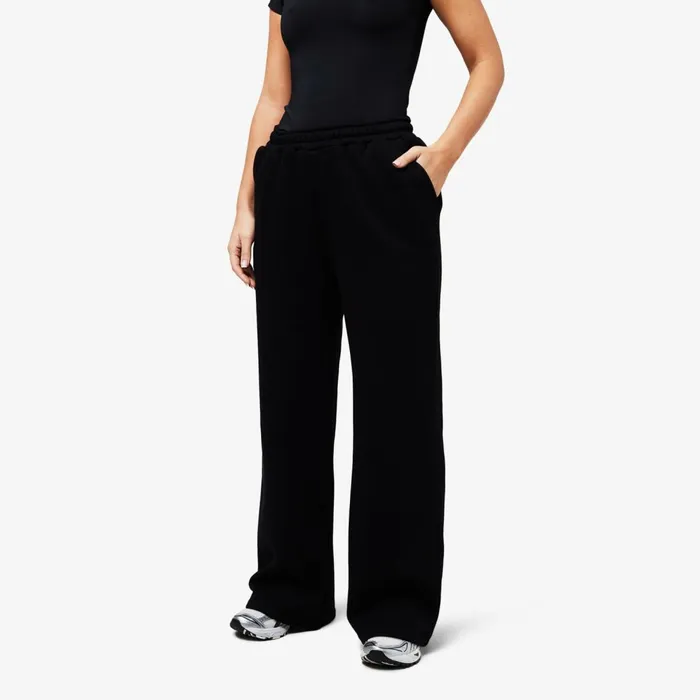 Closure London Core Open Hem Jogger Black Women Joggers