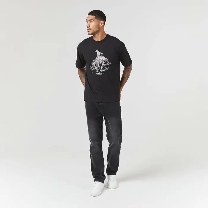 Closure London Cowboy TShirt Black Men TShirts