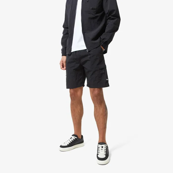 Closure London Crinkle Nylon Short Black Men Shorts