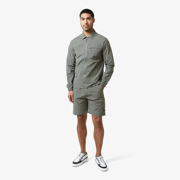 Closure London Crinkle Nylon Short Olive Men Shorts