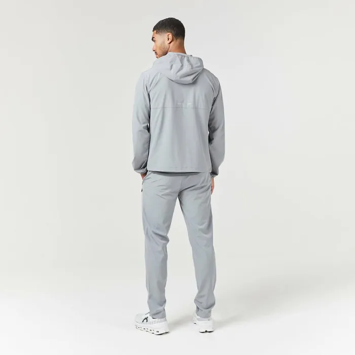 Closure London Cut and Sew Training Jacket Mid Grey Men Coats and Jackets