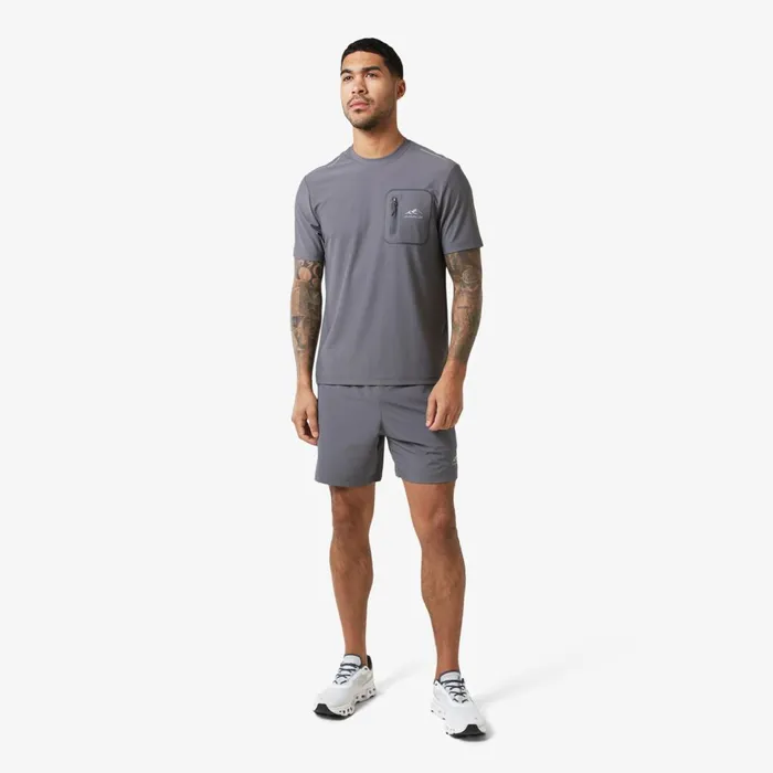 Closure London Heat Seal Pocket Short Grey Men Shorts