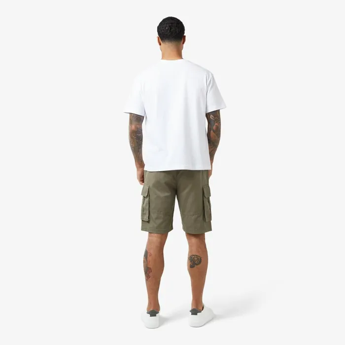 Closure London Long Fit Utlity Cargo Short Light Khaki Men Shorts