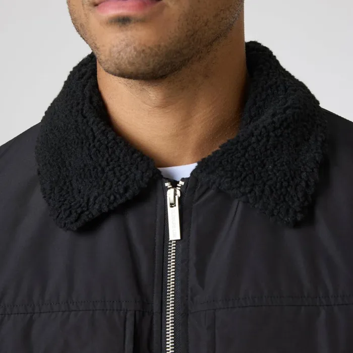 Closure London Padded Nylon Smart Jacket Black Men Coats and Jackets