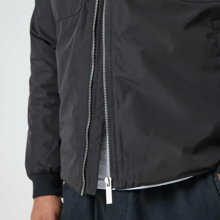 Closure London Padded Nylon Smart Jacket Black Men Coats and Jackets