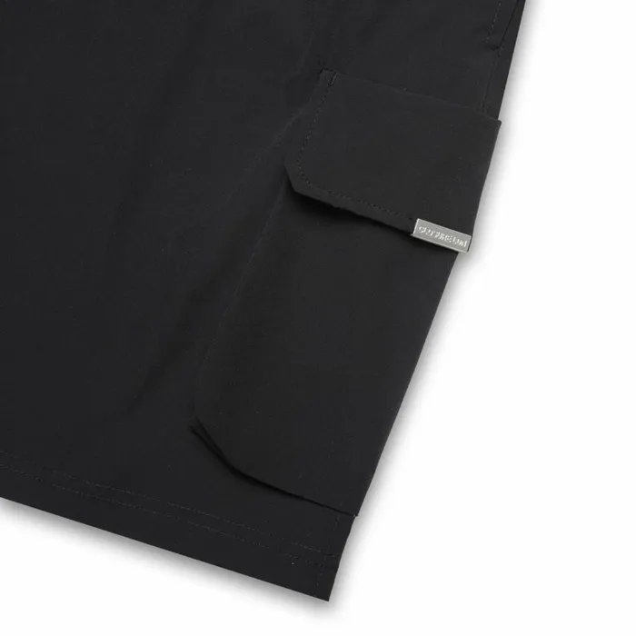 Closure London Premium Tech Cargo Short Black Men Shorts