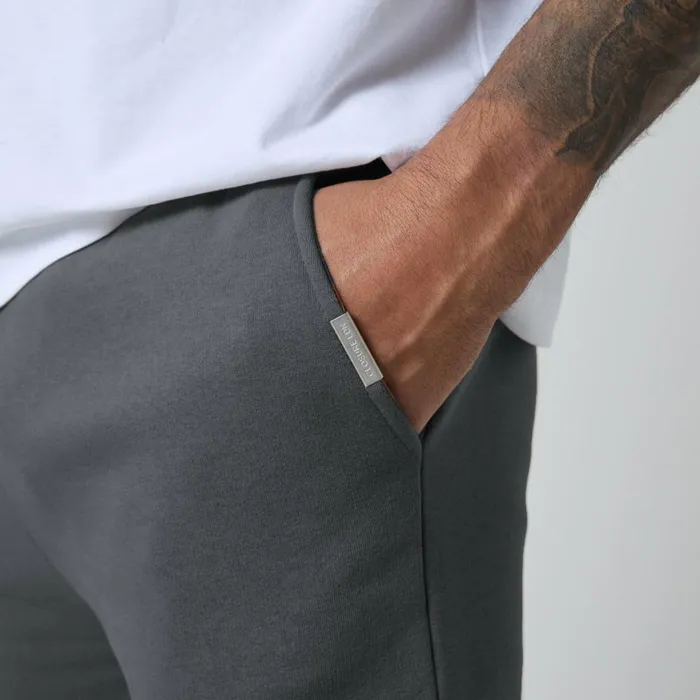 Closure London Relaxed Fit Open Hem Jogger Graphite Men Joggers