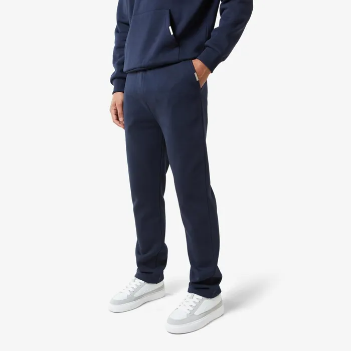 Closure London Relaxed Fit Open Hem Tracksuit Navy Men Tracksuits