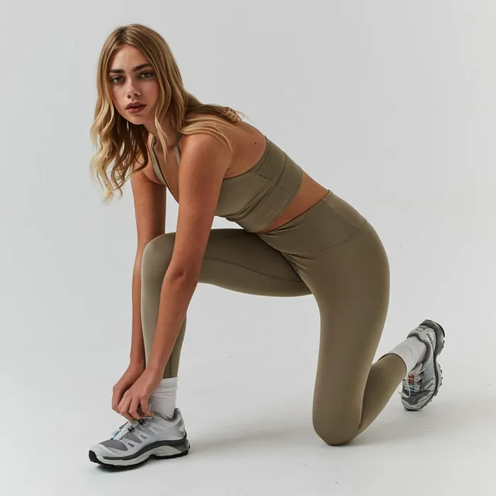 Closure London Second Skin Legging Olive Women Leggings