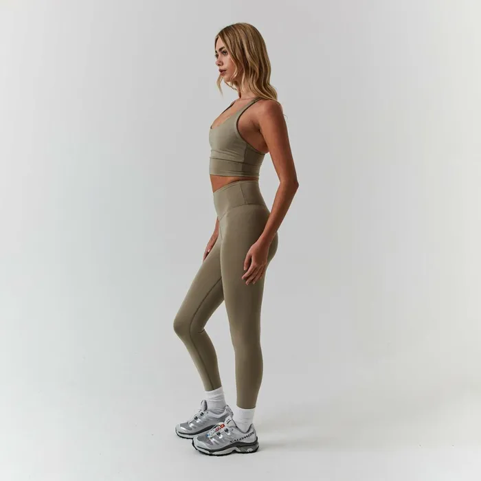 Closure London Second Skin Legging Olive Women Leggings