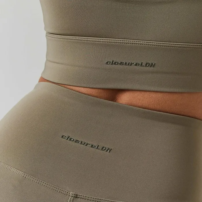 Closure London Second Skin Legging Olive Women Leggings