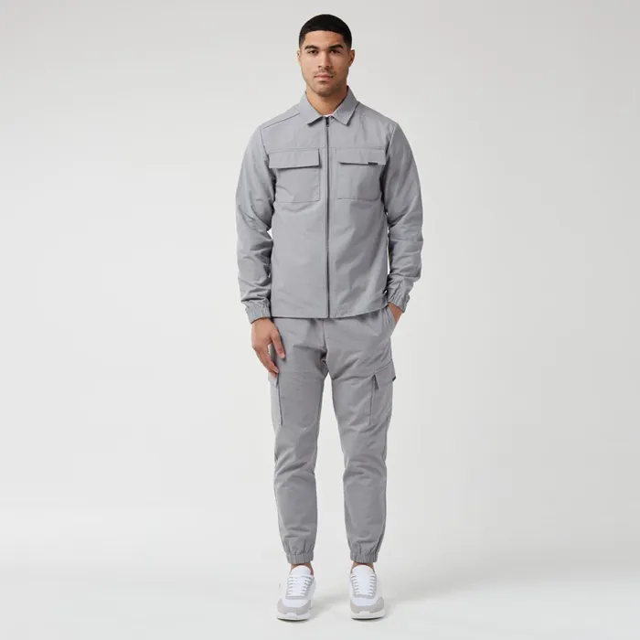 Closure London Smart Utility Cargo Pant Ice Grey Men Pants