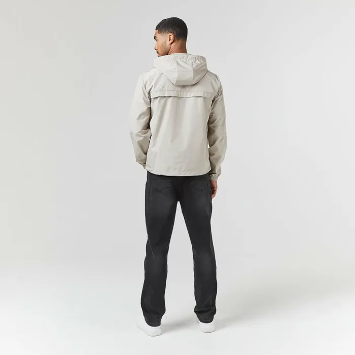 Closure London Smart Windbreaker Stone Men Coats and Jackets