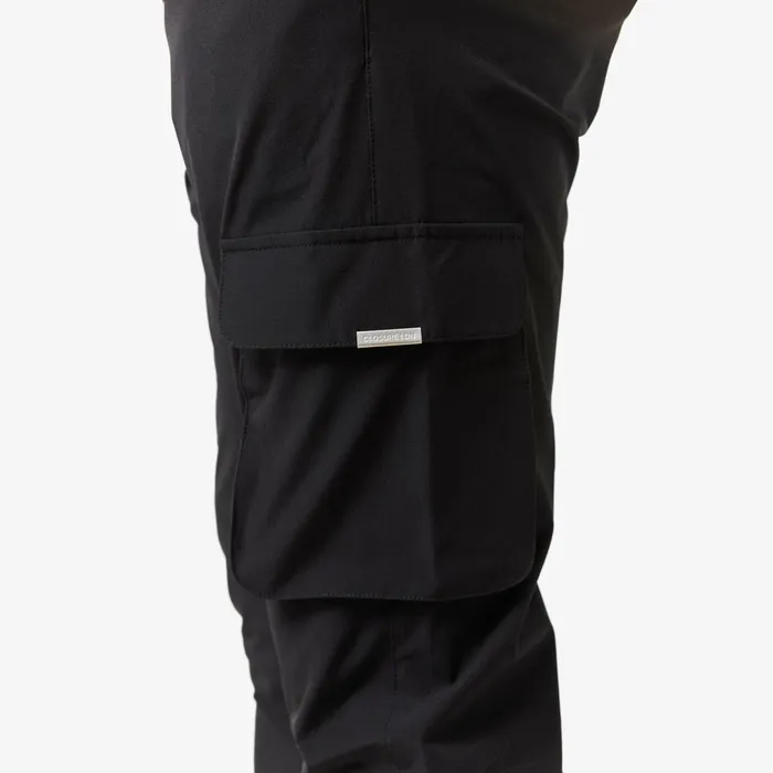 Closure London Stretch Tech Cargo Pant Black Men Coats and Jackets