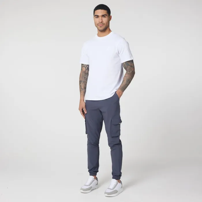 Closure London Tech Cuffed Cargo Pant Charcoal Men Pants