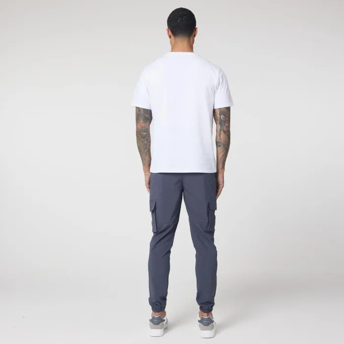 Closure London Tech Cuffed Cargo Pant Charcoal Men Pants
