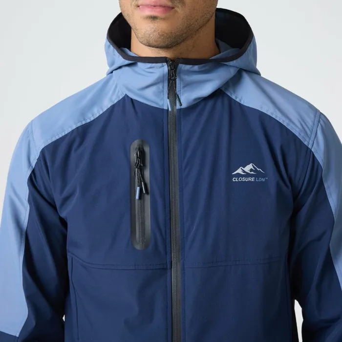 Closure London Tech Performance Jacket Navy Men Coats and Jackets