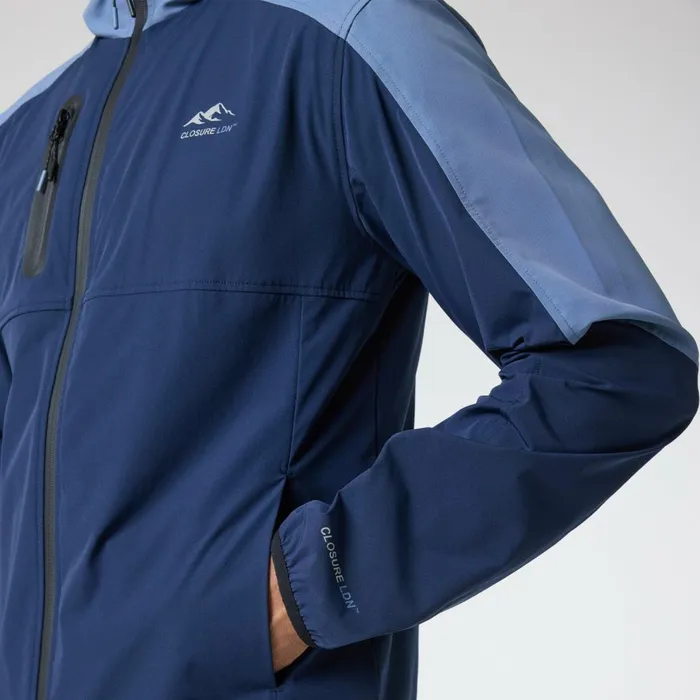 Closure London Tech Performance Jacket Navy Men Coats and Jackets