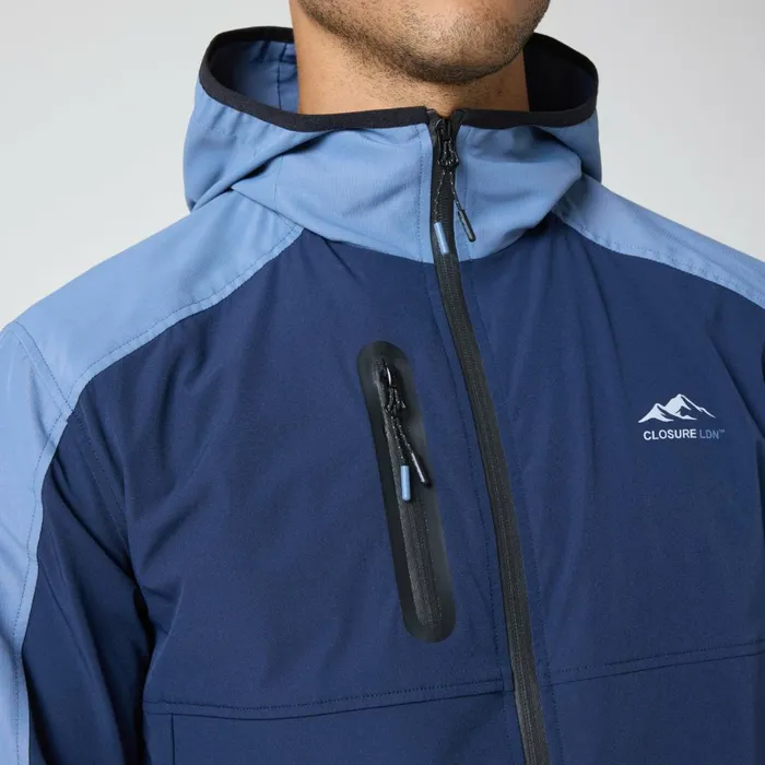 Closure London Tech Performance Jacket Navy Men Coats and Jackets