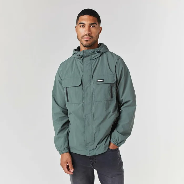 Closure London Tech Utility Jacket Sage Men Coats and Jackets